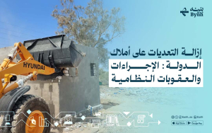 إزالة التعديات على أملاك الدولة | الإجراءات والعقوبات النظامية