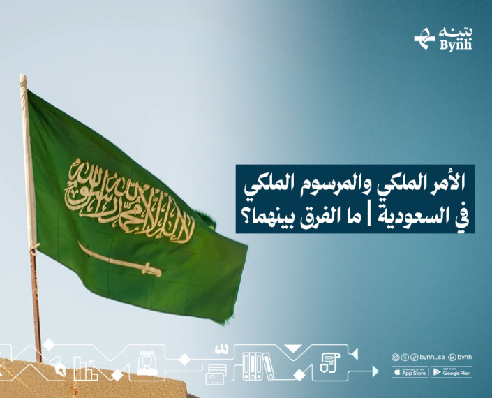 الأمر الملكي والمرسوم الملكي في السعودية