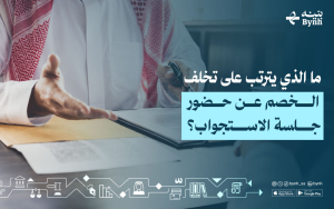 ما الذي يترتب على تخلف الخصم عن حضور جلسة الاستجواب؟