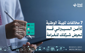 7 مخالفات للهيئة الوطنية للأمن السيبراني قد تعرض شركتك للغرامة